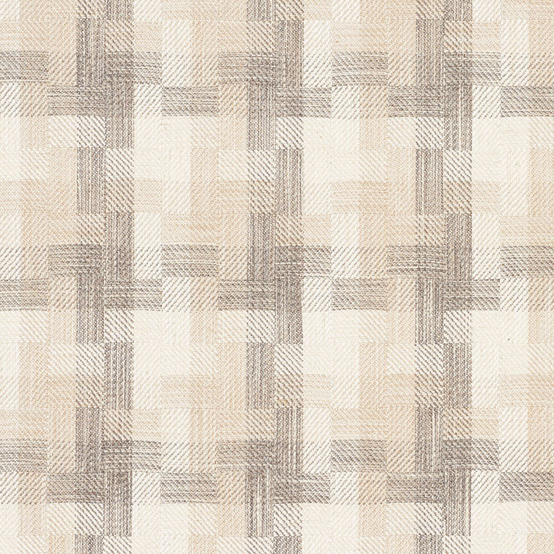 Search 73742 Boro Plaid Natural by Schumacher Fabric