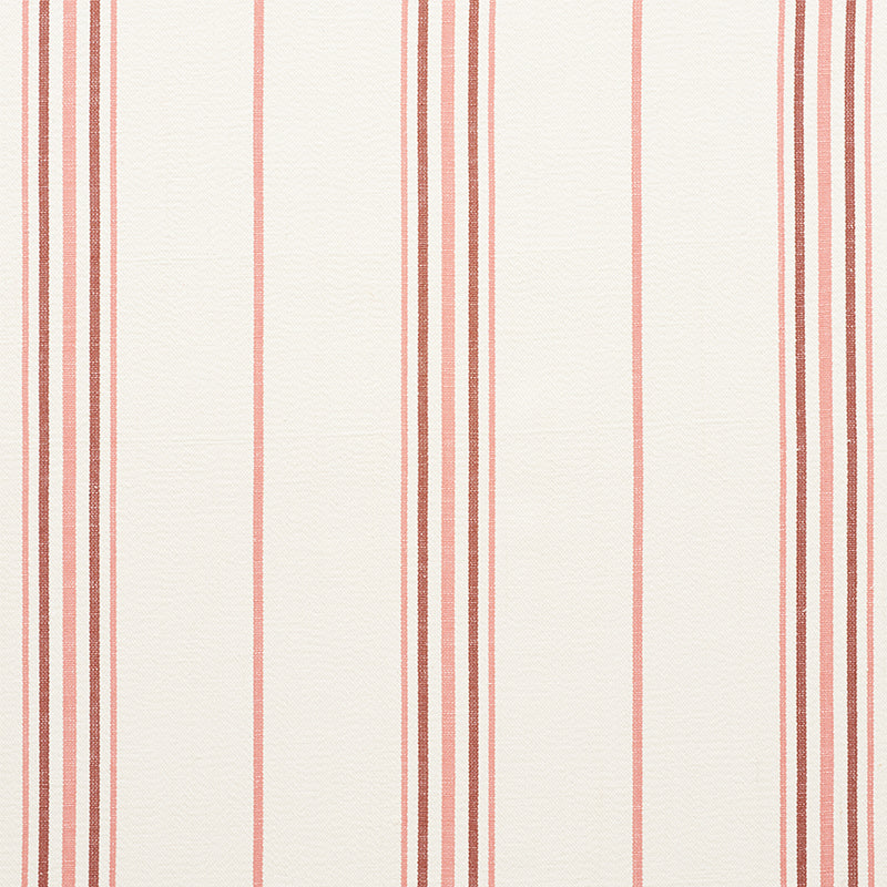 Buy 75262 Scarset Stripe Rosewood by Schumacher Fabric