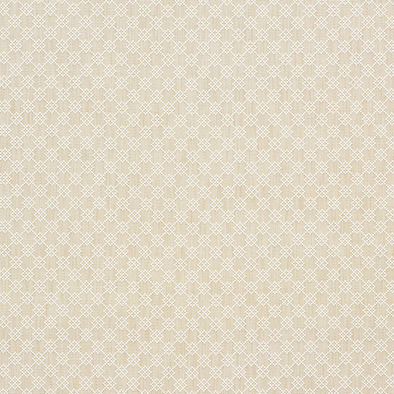 Save 75560 Albert Fret Natural by Schumacher Fabric
