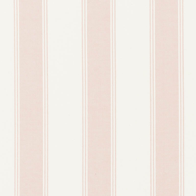 Looking 75820 Rafe Stripe Quiet Pink by Schumacher Fabric