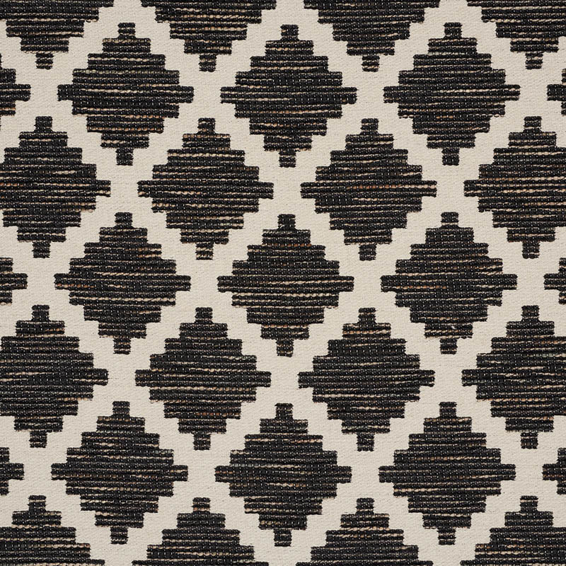 Acquire 76540 Tibur Black by Schumacher Fabric