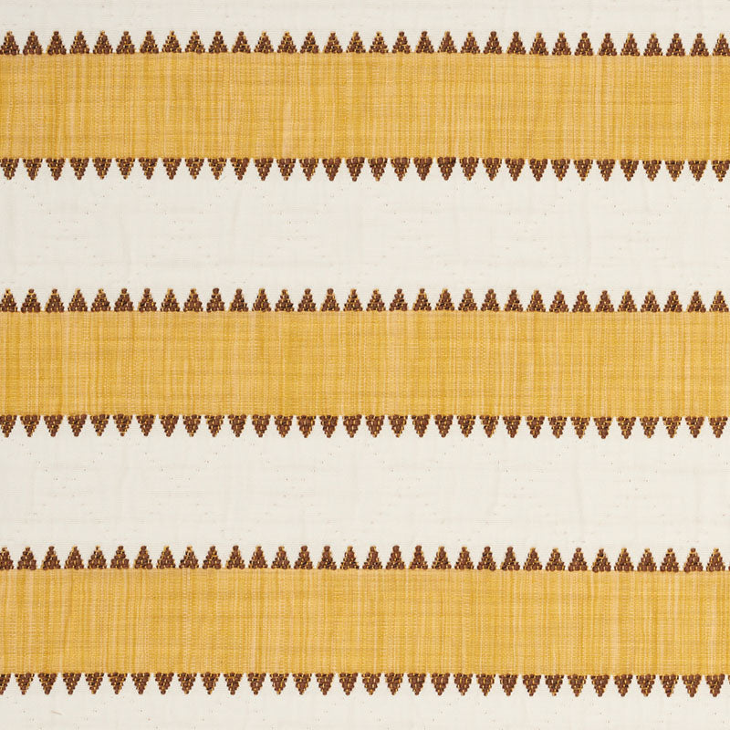 Search 76752 Isolde Stripe Yellow by Schumacher Fabric