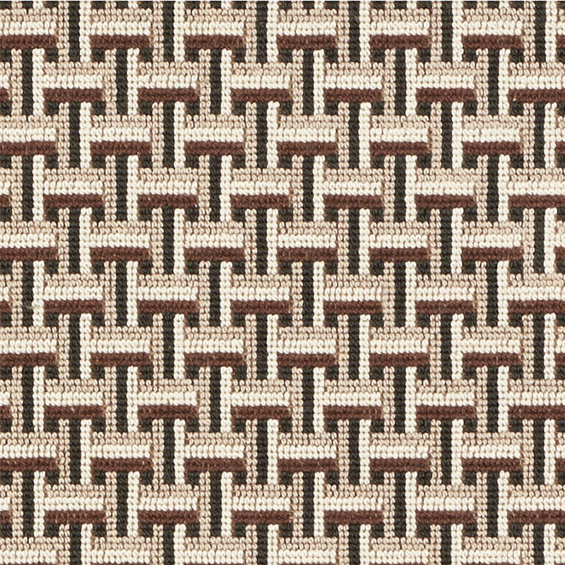 Shop 76971 Saxon Epingle Cinder by Schumacher Fabric