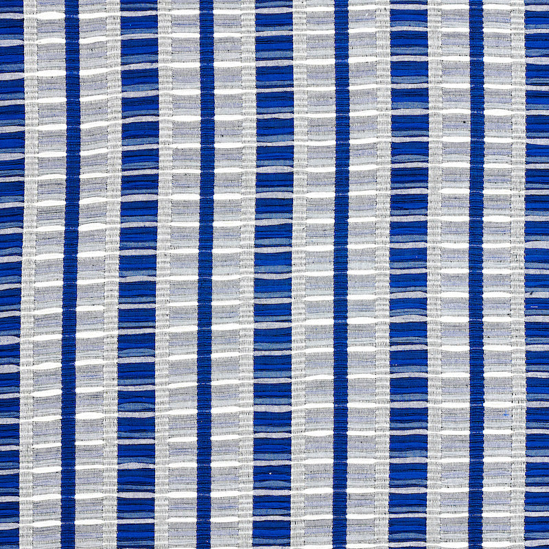 Buy 78822 Palopo Hand Woven Stripe Azul by Schumacher Fabric