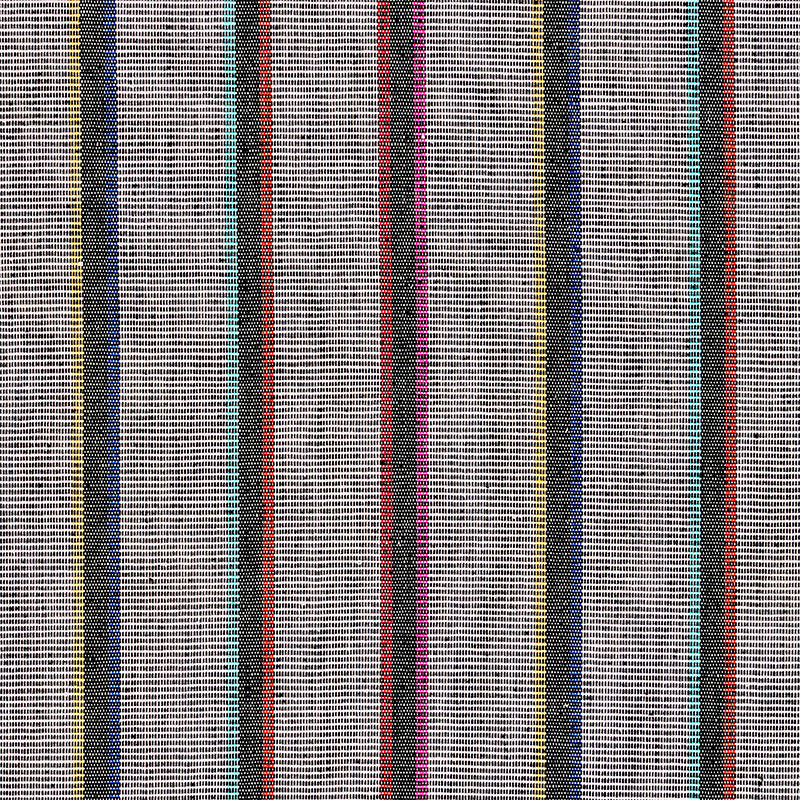 Purchase 78840 Corcha Stripe Mono Multi by Schumacher Fabric
