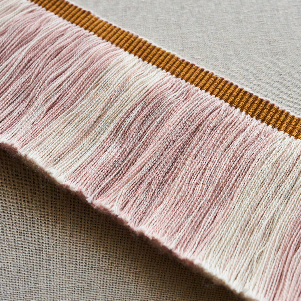 Purchase 78986 | Calcada Fringe, Rose Quartz - Schumacher Trim