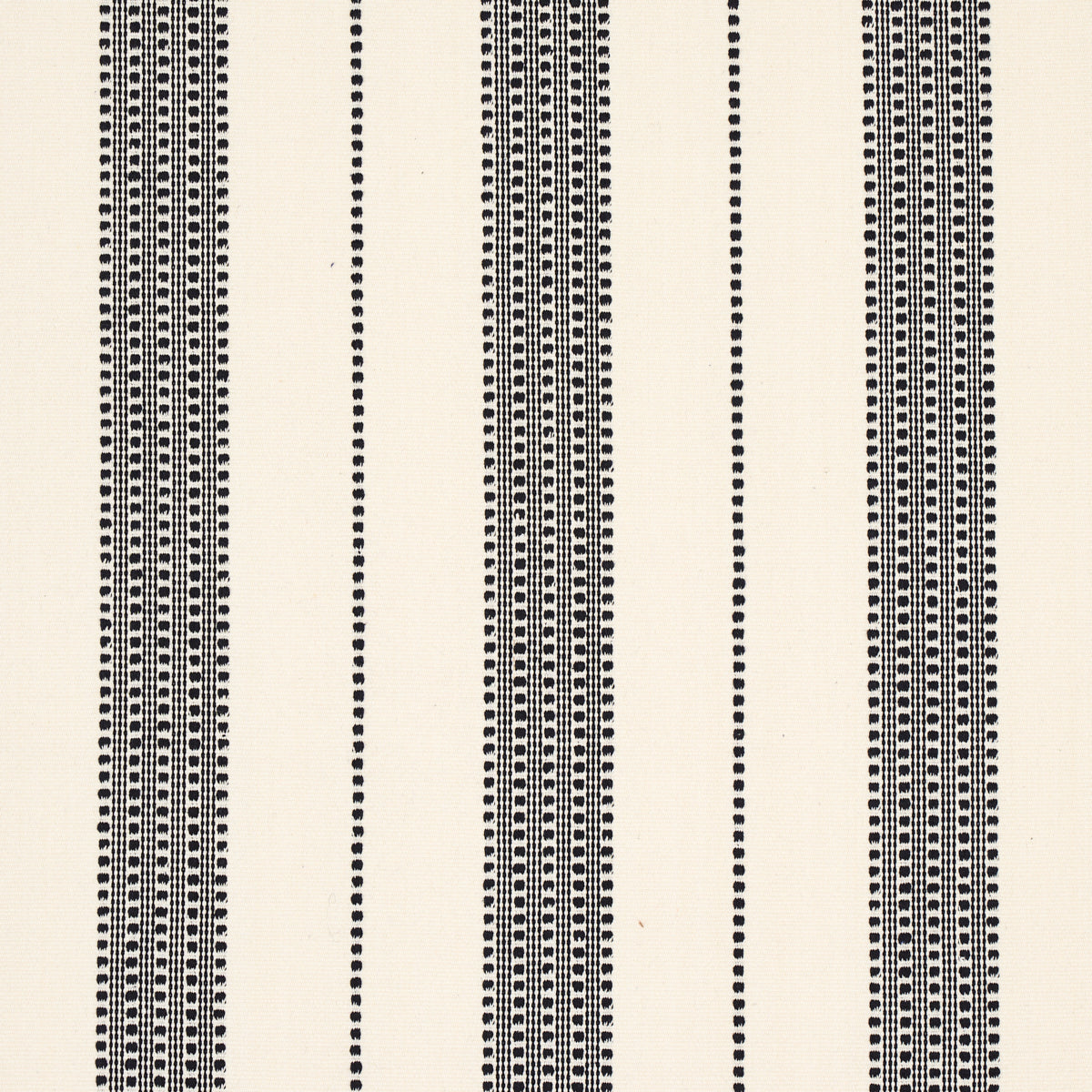 Looking 79094 Lubeck Stripe Black by Schumacher Fabric