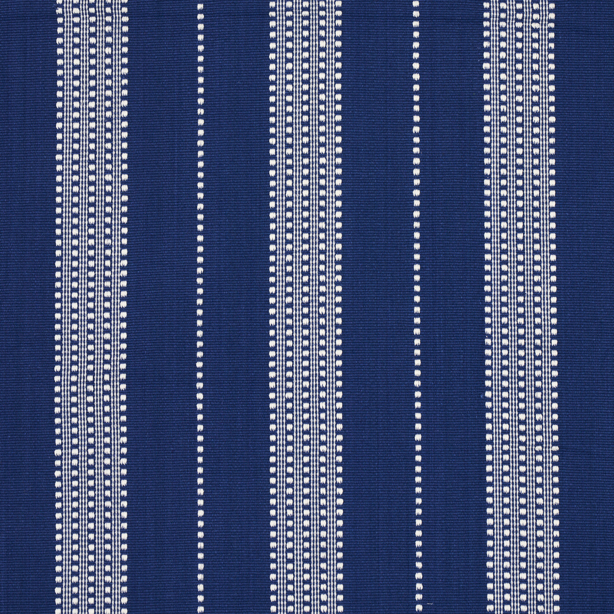 Find 79097 Lubeck Stripe Ivory On Blue by Schumacher Fabric