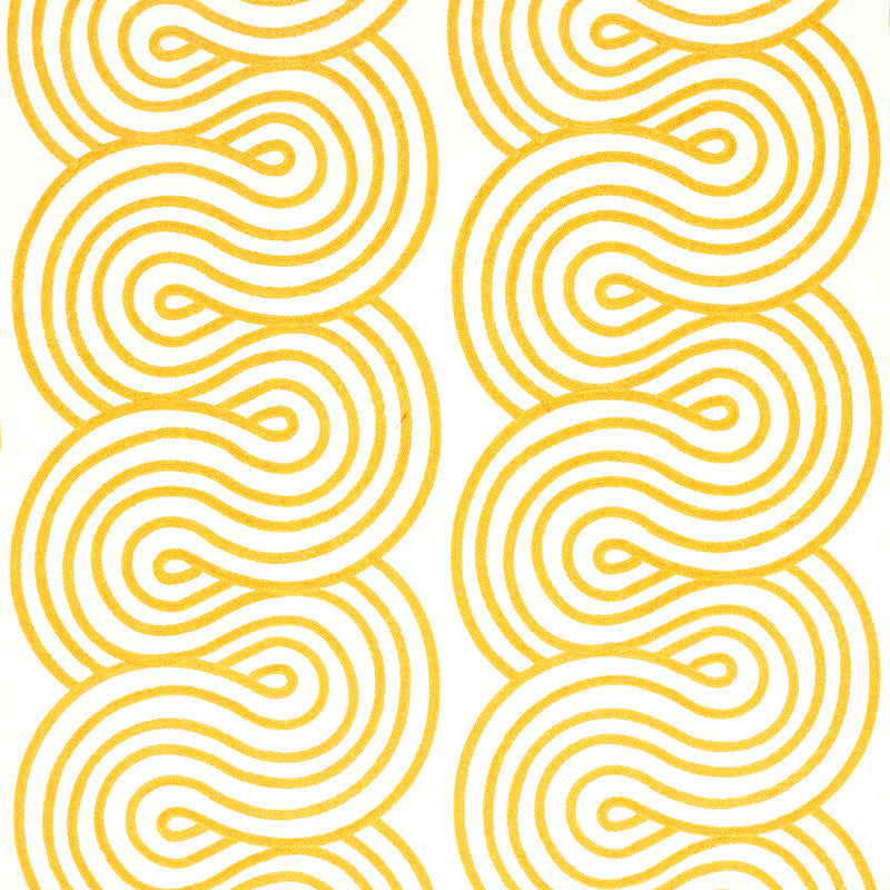 View 79340 Giraldi Embroidery Gold by Schumacher Fabric