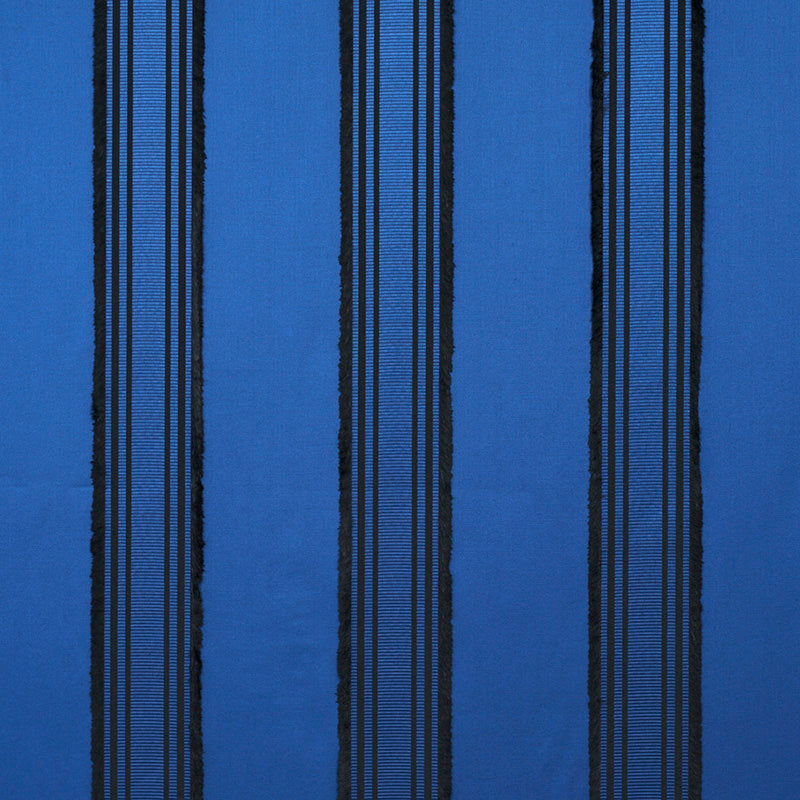 Acquire 79450 Senza Satin Stripe Cobalt by Schumacher Fabric