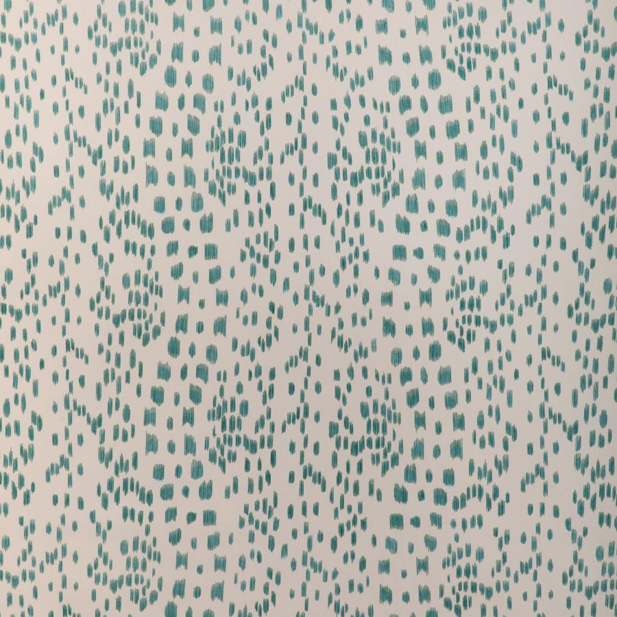 Looking 8012138-513 Les Touches Aqua Animal Skins by Brunschwig & Fils Fabric