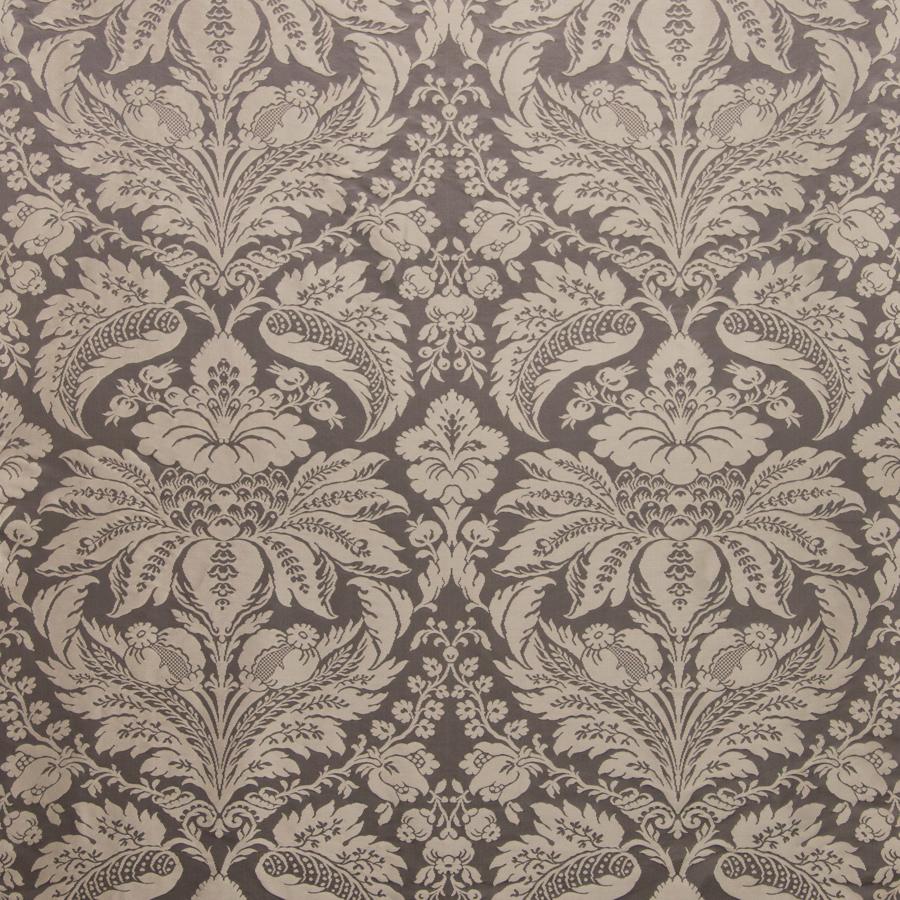 Select 8013188-21 Damask Pierre Charcoal Damask by Brunschwig & Fils Fabric