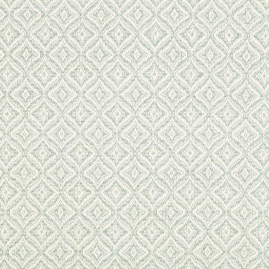 Sample 8017102-513 Embrun Woven Aqua Small Scales Brunschwig and Fils Fabric