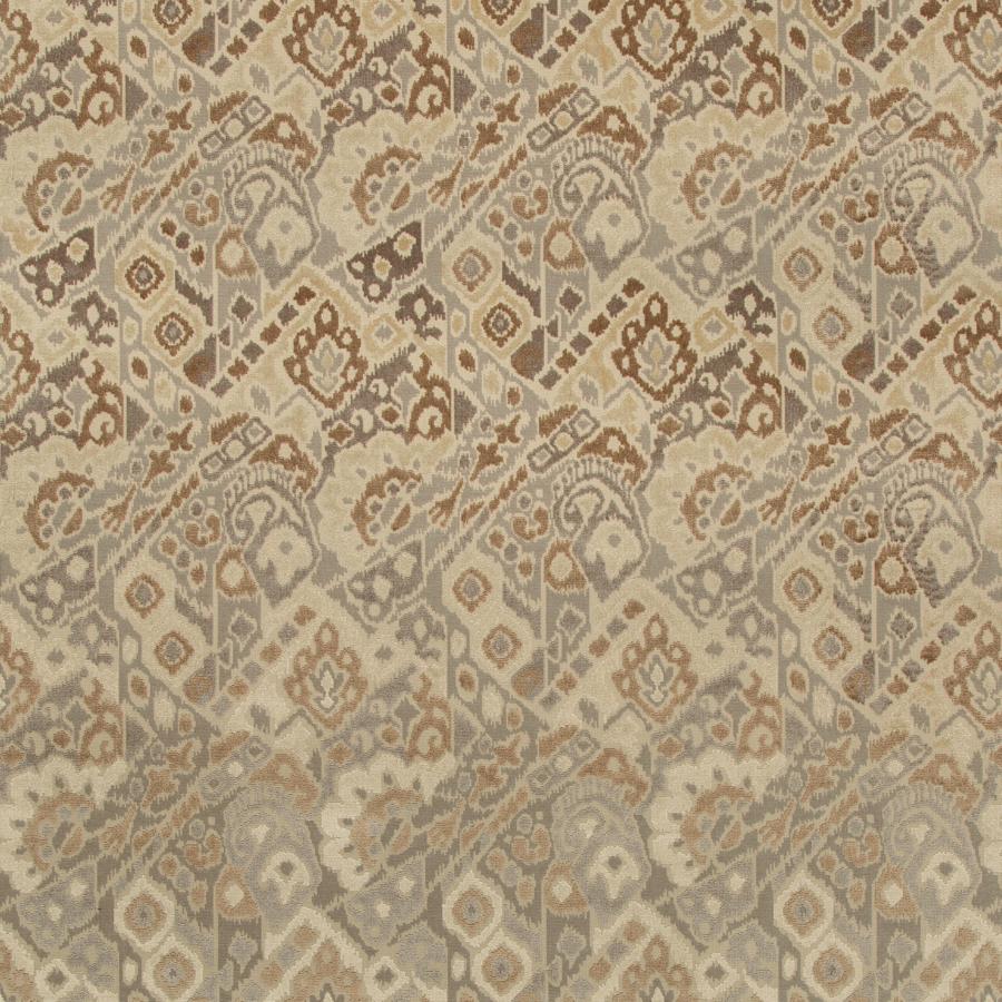 Sample 8019109-1611 Salengro Velvet Sandstone Brunschwig and Fils Fabric