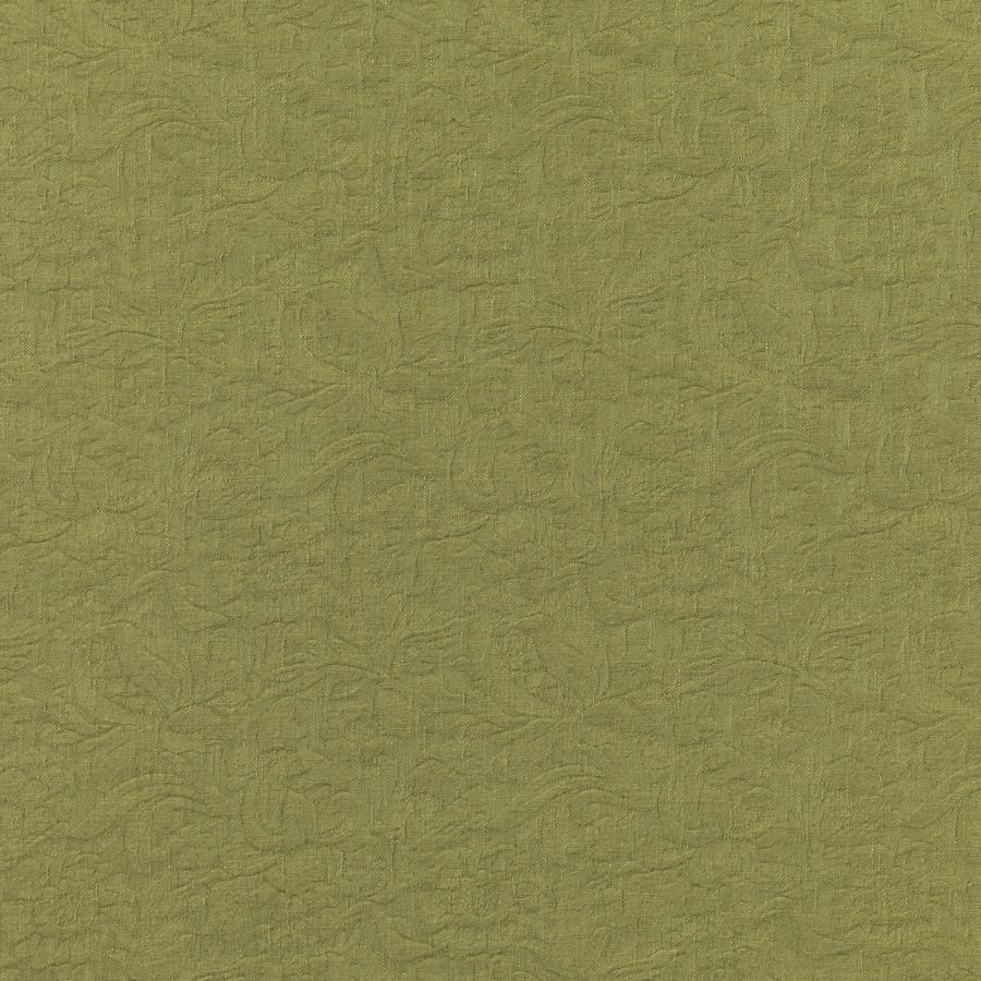 Sample 8019120-3 Gambetta Weave Verd Damask Brunschwig and Fils Fabric