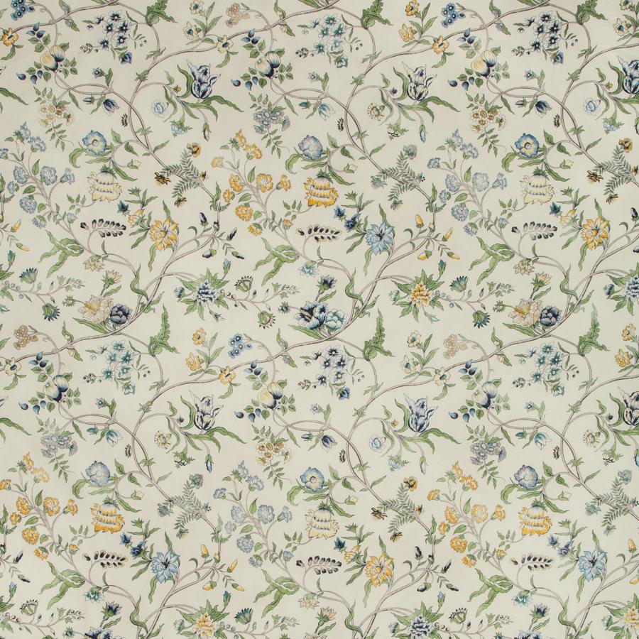 Sample 8019127-534 Menars Ii Marine Botanical Brunschwig and Fils Fabric