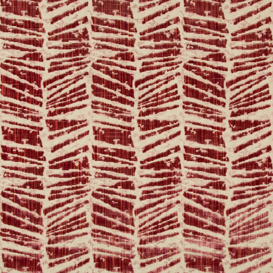 Sample 8020114.19.0 Chaumont Velvet Red Modern/Contemporary Brunschwig and Fils Fabric