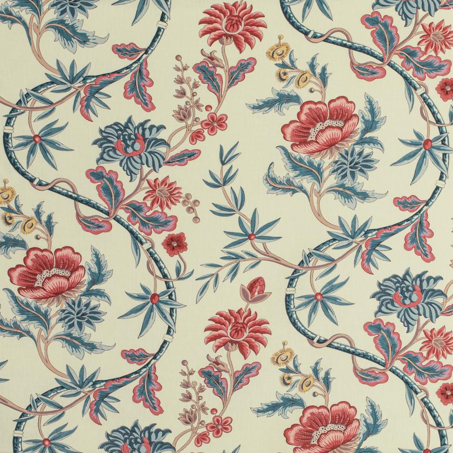 Sample - 8020122.195.0 | Veronique Print, Louverne - Brunschwig & Fils Fabric