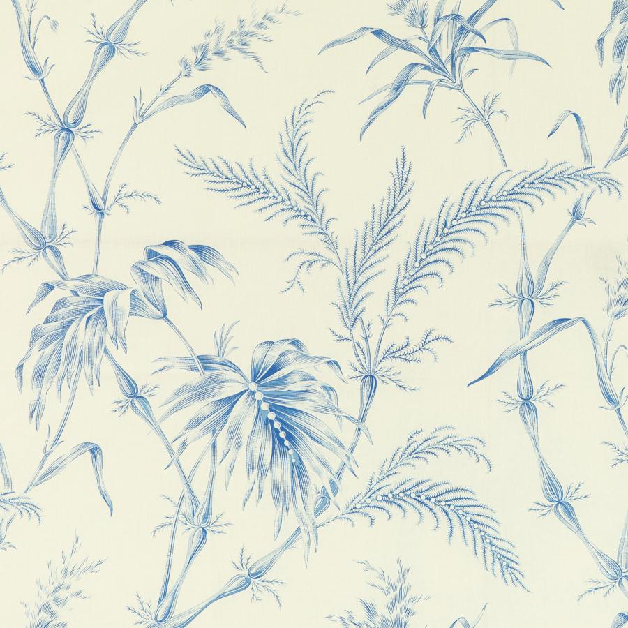 Sample - 8020124.5.0 | Lauziere Print, Louverne - Brunschwig & Fils Fabric