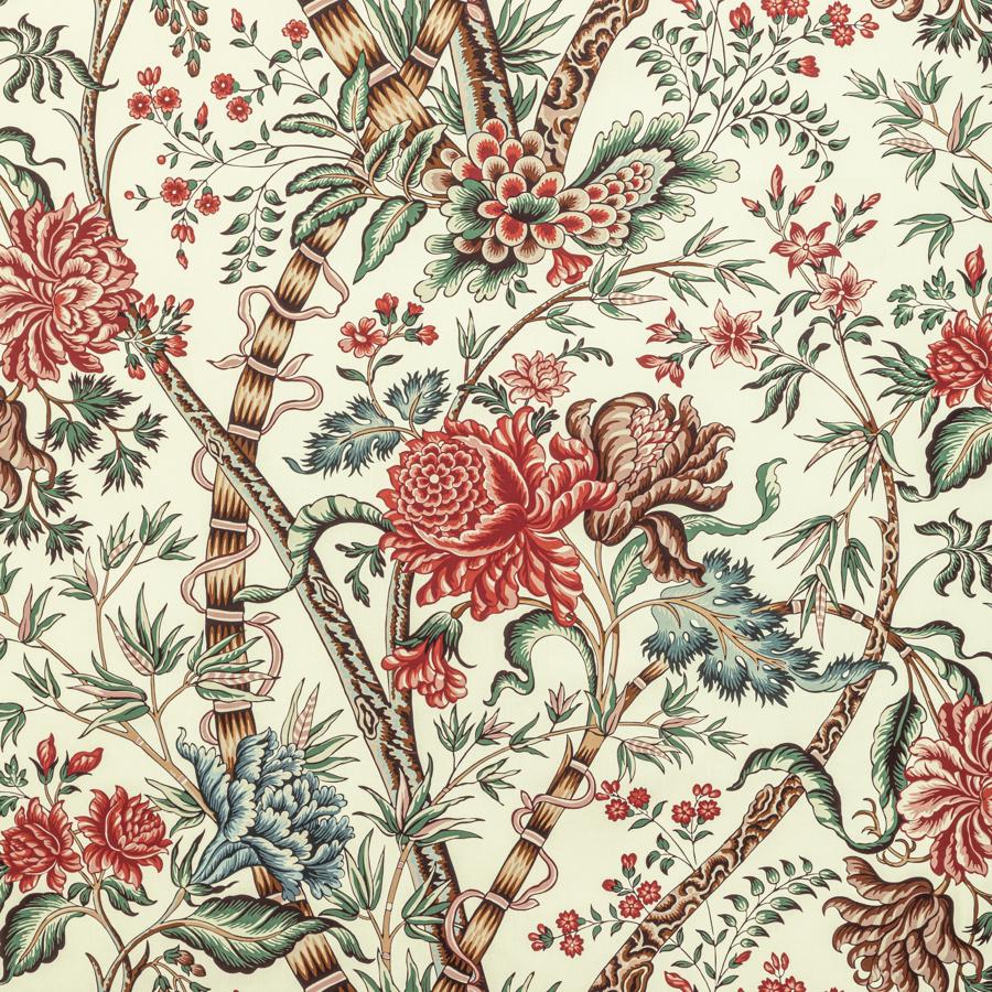 Sample - 8022100.1913.0 | Luberon Print, Manoir - Brunschwig & Fils Fabric