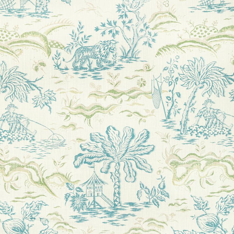 Purchase 8022101.353.0 Valensole Print, Manoir - Brunschwig & Fils Fabric