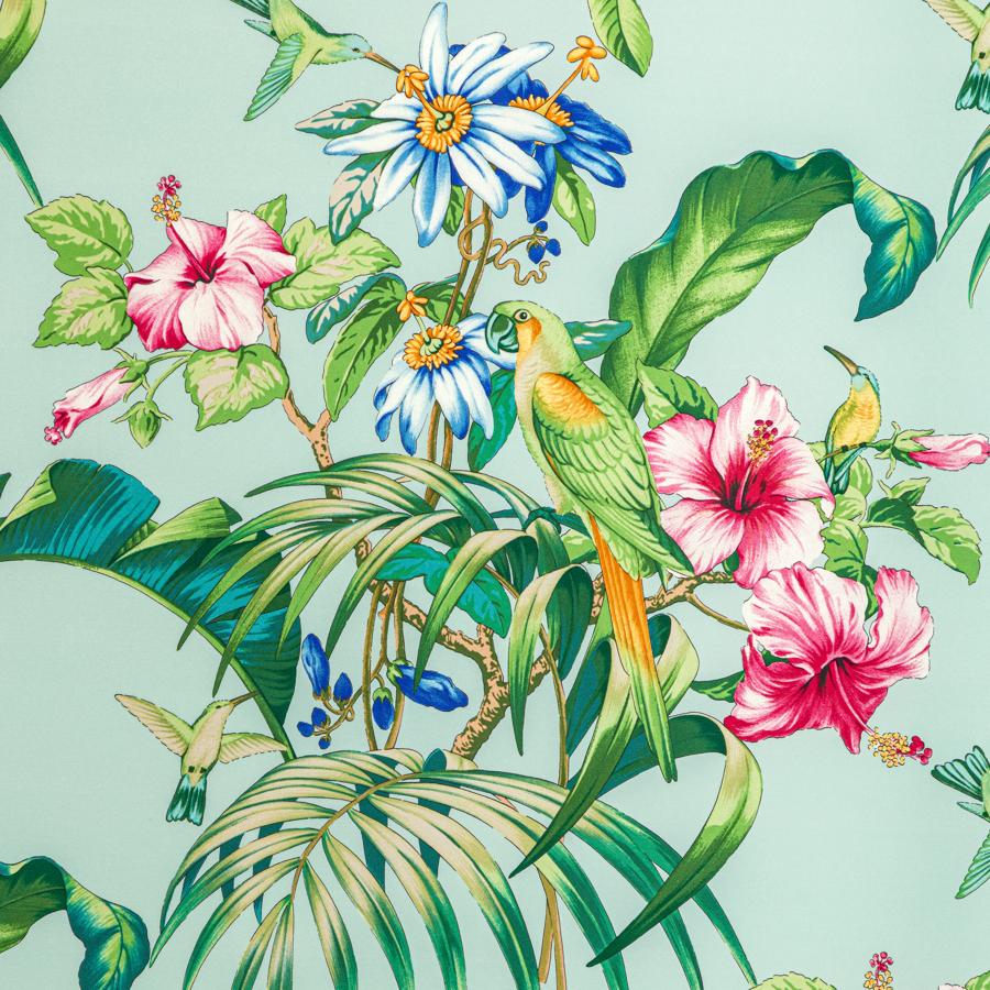 Sample - 8022129.137.0 | Anima Print, Majorelle - Brunschwig & Fils Fabric
