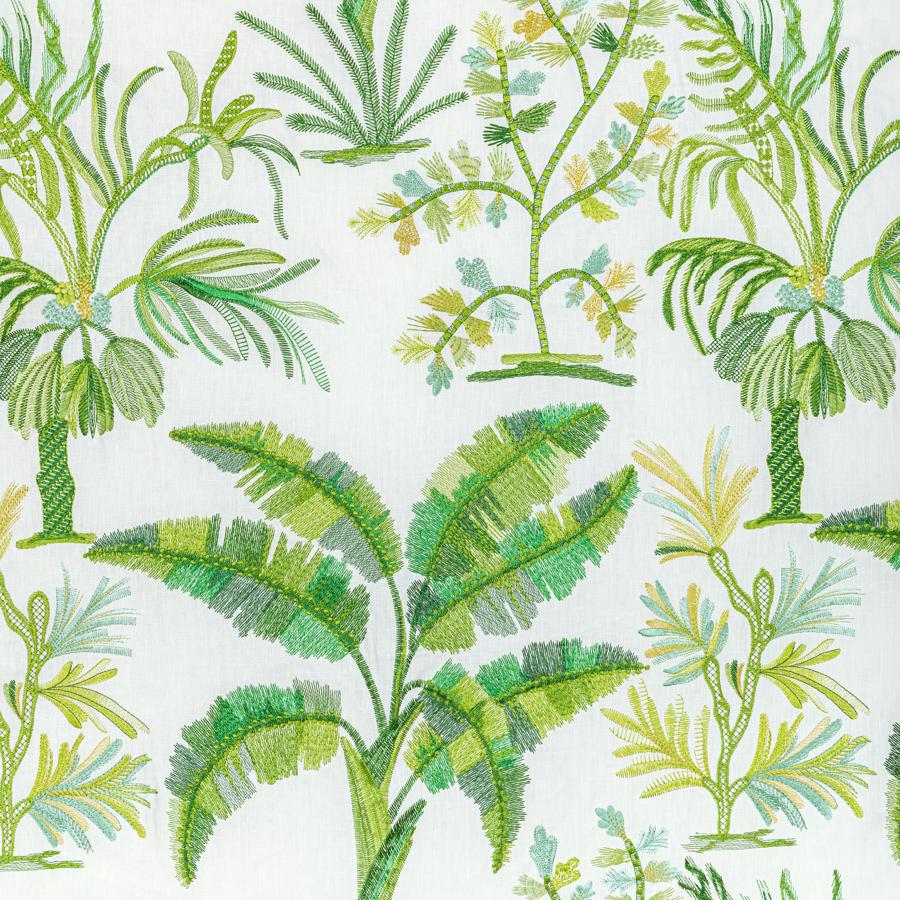 Sample - 8022134.3.0 | Martil Emb, Majorelle - Brunschwig & Fils Fabric