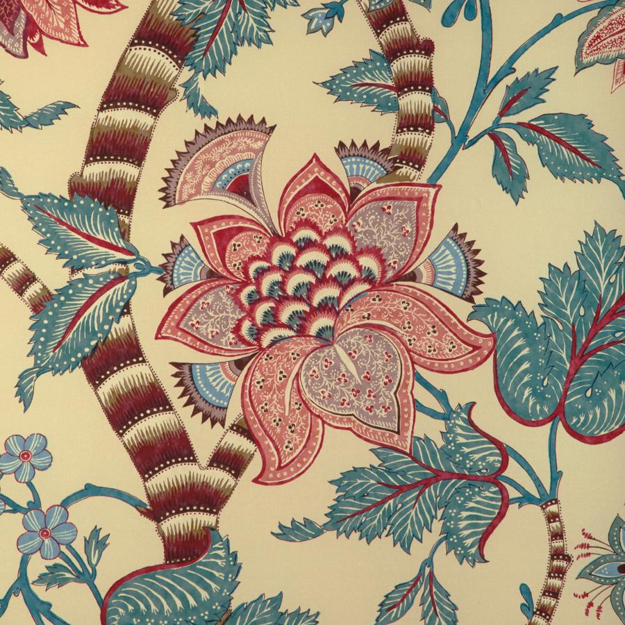Sample - 8023105.1635.0 | Cadenet Print, Cadenet - Brunschwig & Fils Fabric