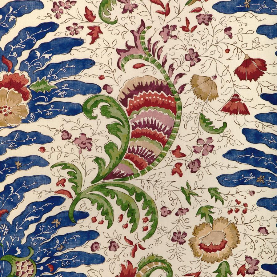 Purchase 8024105.519 Riviere Print, La Menagerie - Brunschwig & Fils Fabric Fabric - 8024105.519.0