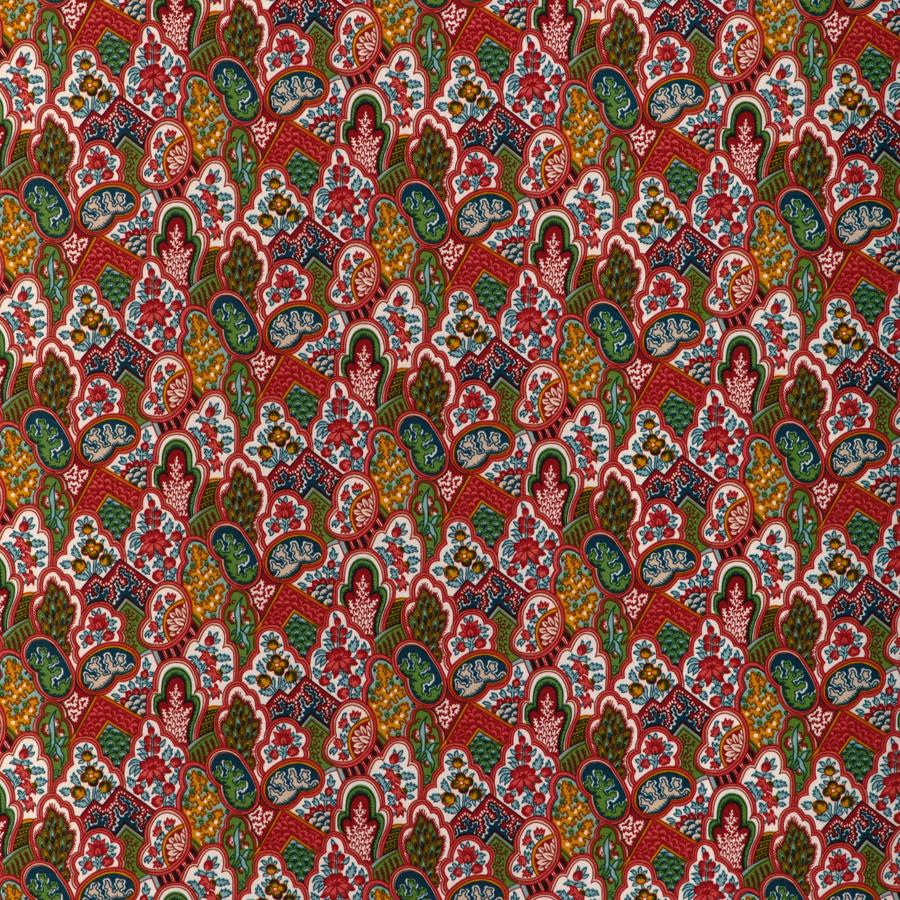 Sample - 8024108.319 | Villandry Print, La Menagerie - Brunschwig & Fils Fabric Fabric - 8024108.319.0