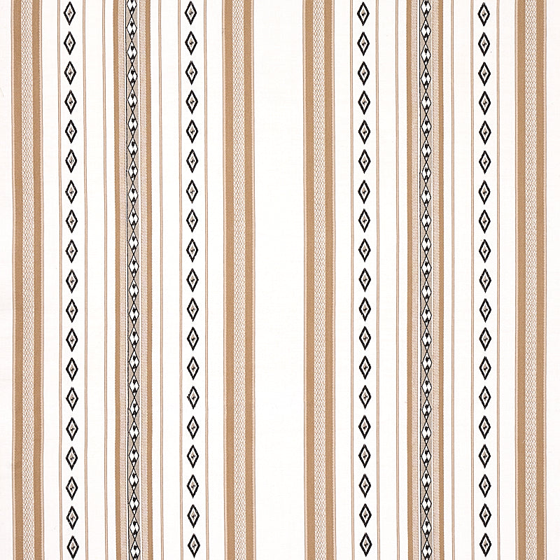 Purchase 80270 Dakota Stripe, Neutral by Schumacher Fabric