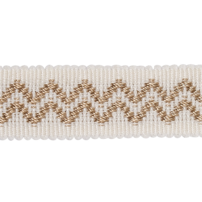 Purchase 80293 | Ebba Tape, Ivory - Schumacher Trim