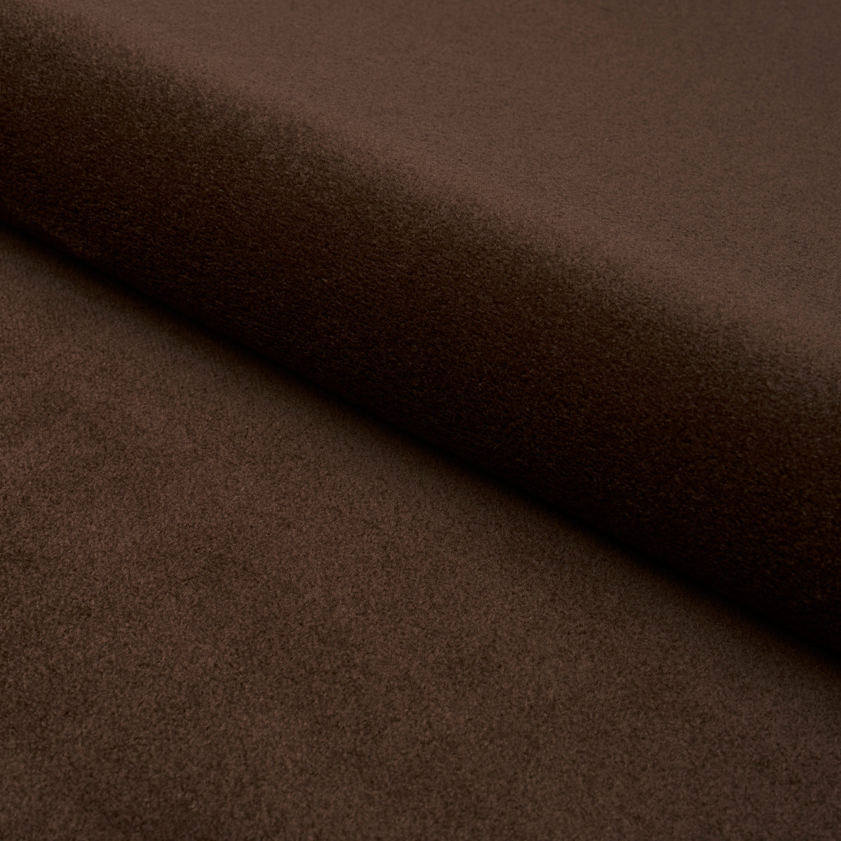Purchase 80475 | Hermine Virgin Wool, Chocolate - Schumacher Fabric