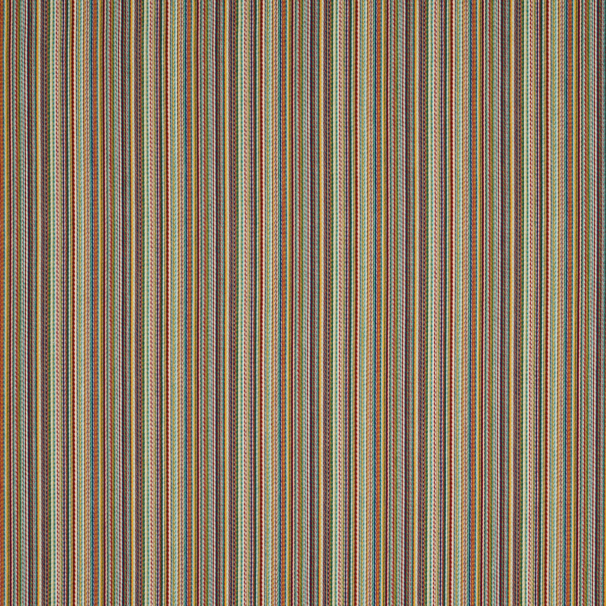 View 81072 Fino Stripe Indoor/Outdoor Multi by Schumacher Fabric