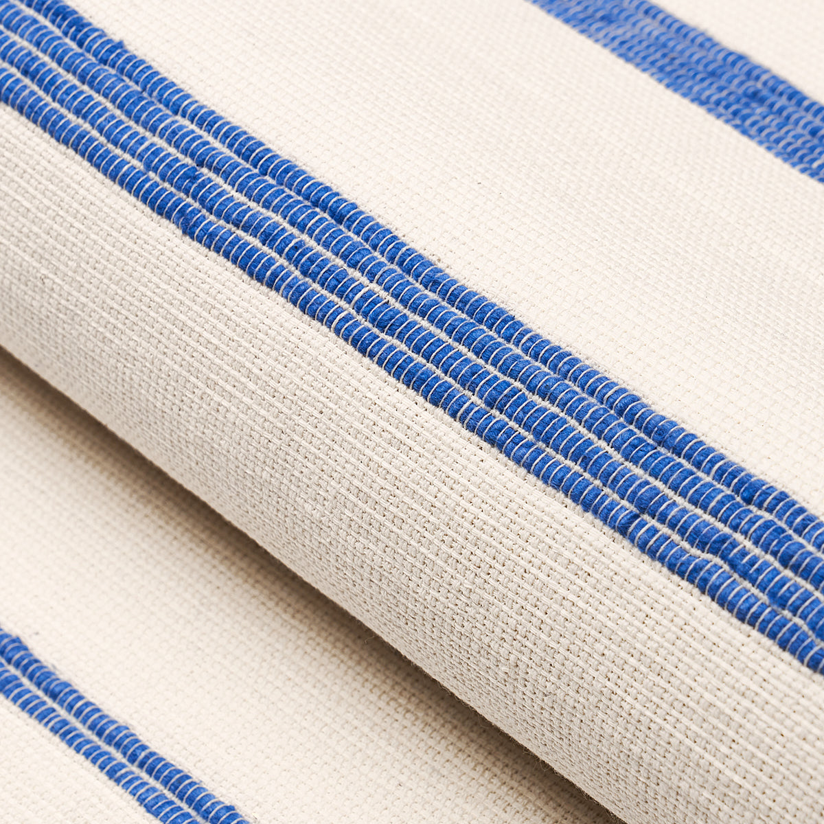 Purchase 81391 Cambaya Handwoven Stripe, Blue by Schumacher Fabric
