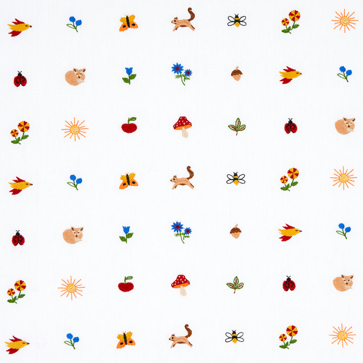 Purchase 81500 Tiny Things Embroidery, Multi by Schumacher Fabric