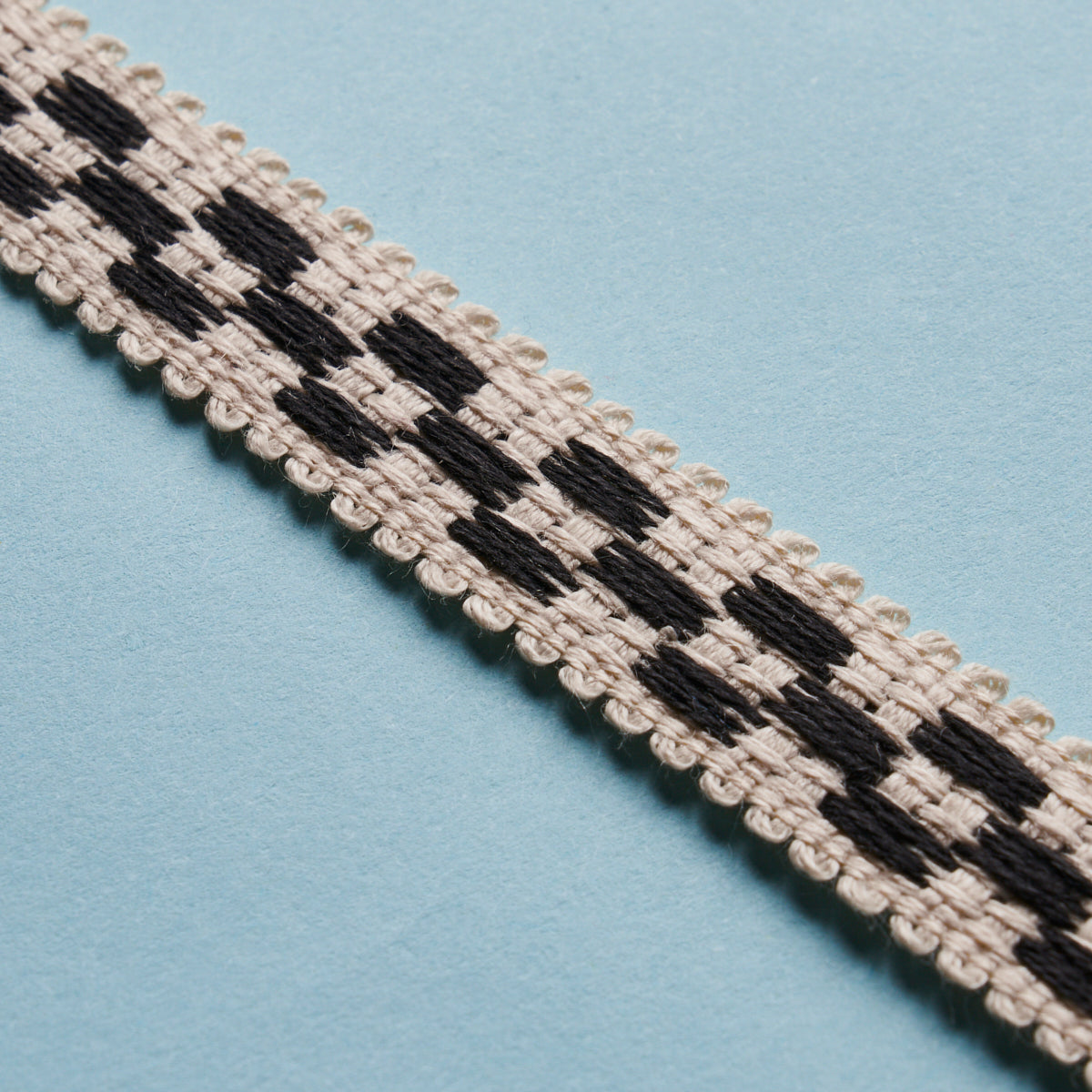 Purchase 81623 | Crawford Check Tape Narrow, Basalt - Schumacher Trim