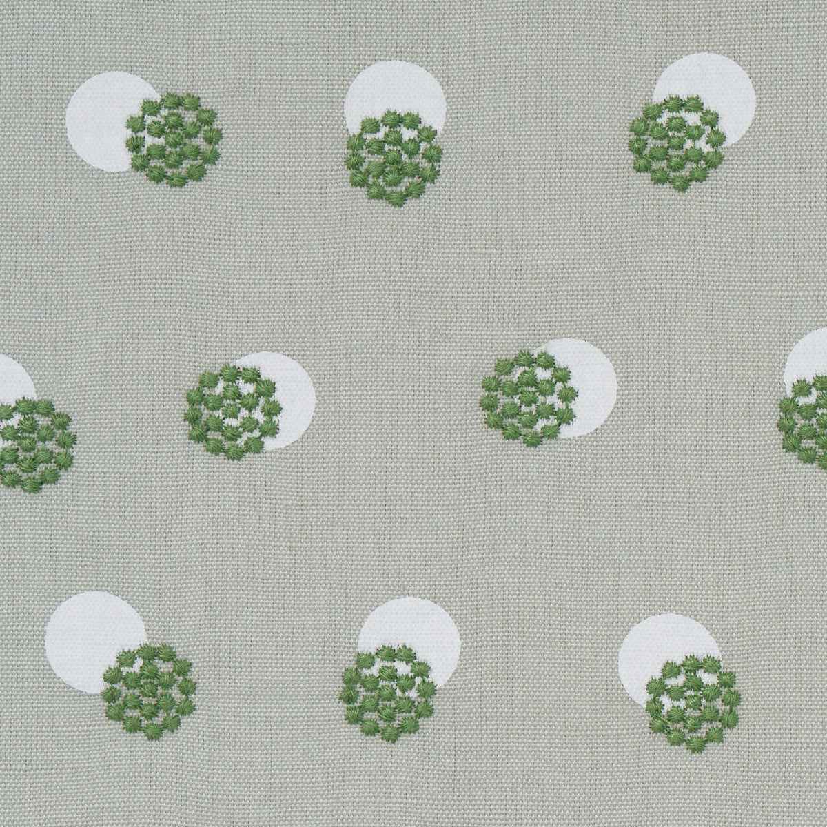 Purchase 81842 Taylor Embroidery, Green by Schumacher Fabric