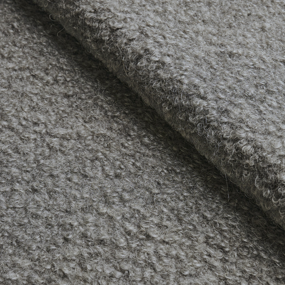 Purchase 82061 Teddy Wool Boucl, Grey by Schumacher Fabric