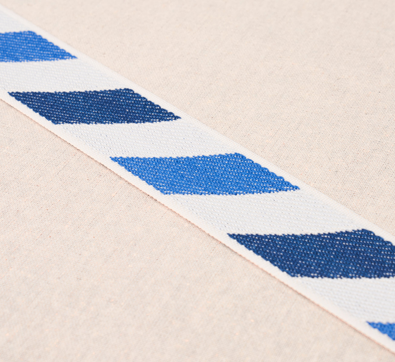 Purchase 82421 | Airmail I Indoor/Outdoor Tape, Blue And Blue - Schumacher Trim