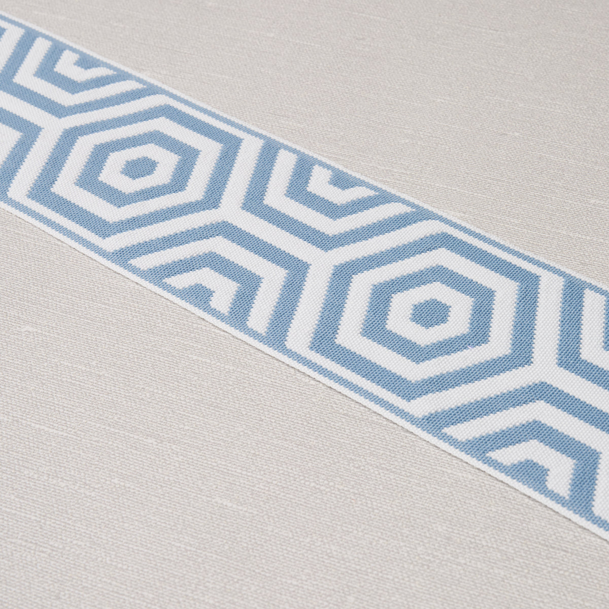 Purchase 82453 | Bees Knees Indoor/Outdoor Tape, Sky - Schumacher Trim