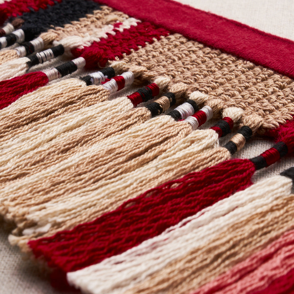 Purchase 82520 | El Morocco Handmade Tassel Trim, Warm Multi - Schumacher Trim