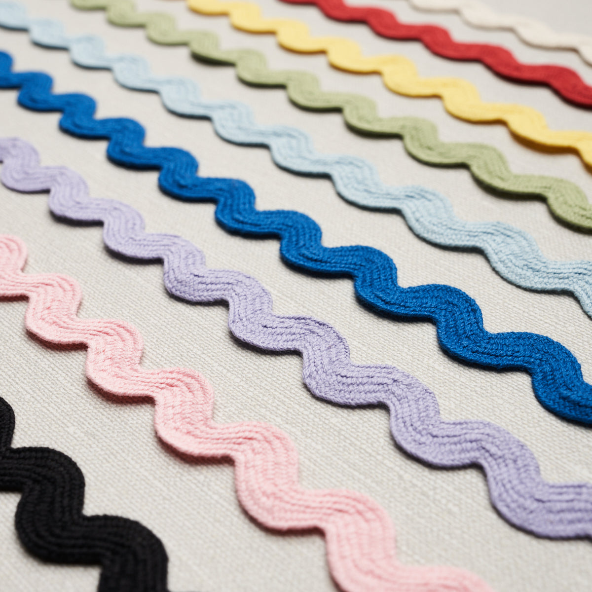 Purchase 82712 | Ric Rac Tape Medium, Celadon - Schumacher Trim