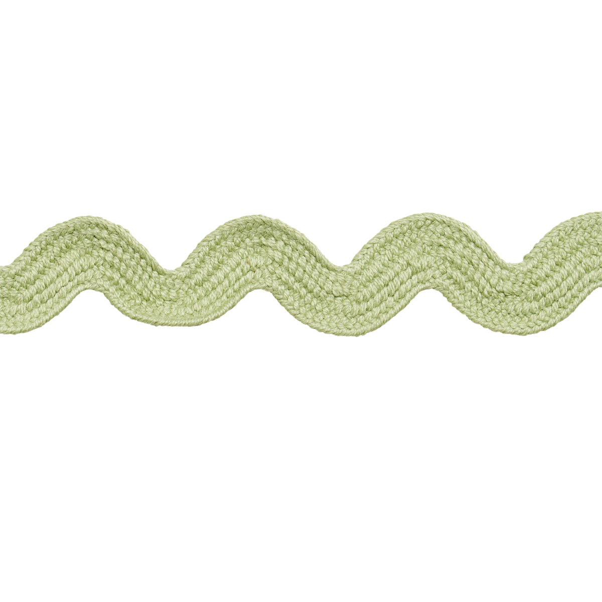 Purchase 82712 | Ric Rac Tape Medium, Celadon - Schumacher Trim