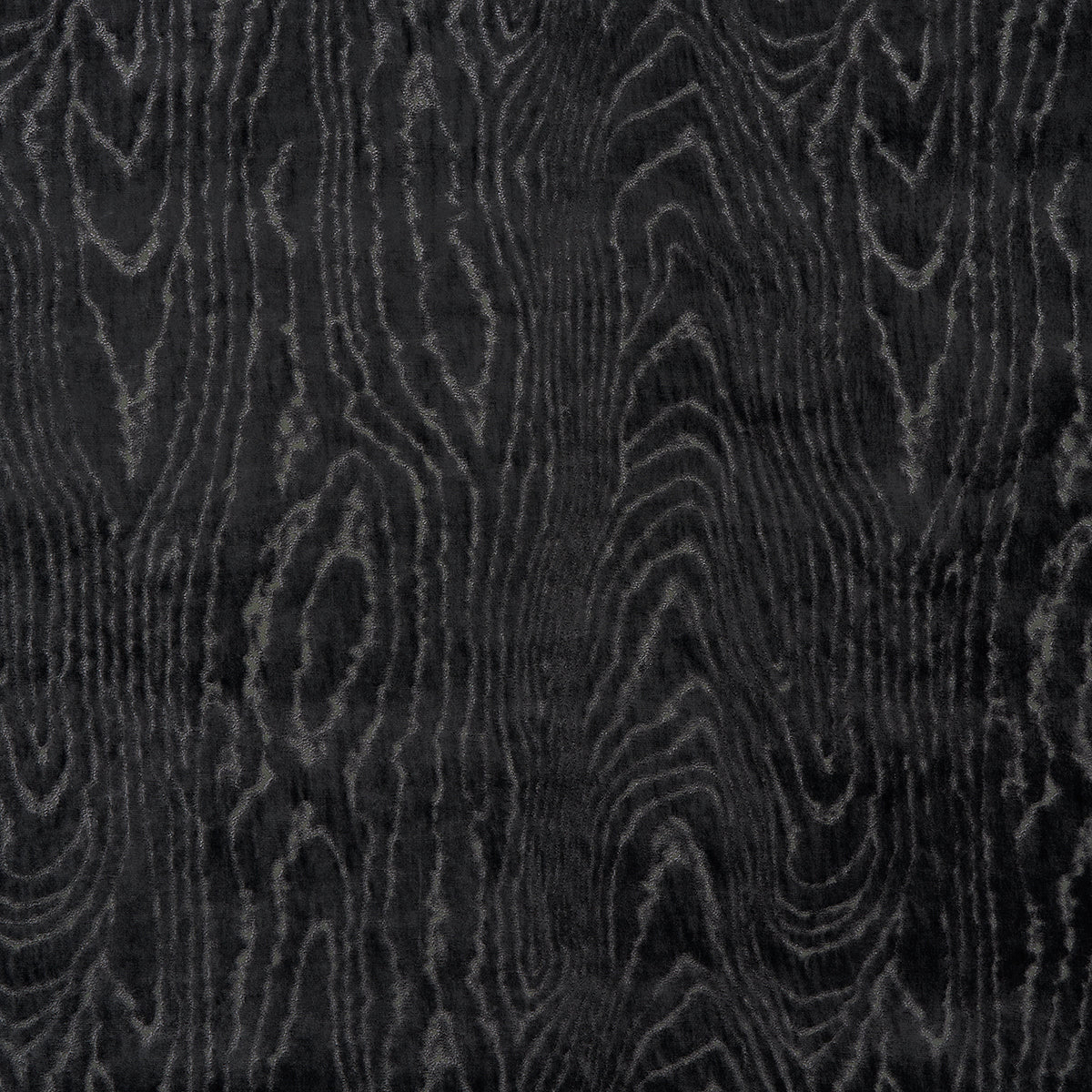 82751 | Marisa Moire Velvet, Smoke - Schumacher Fabric