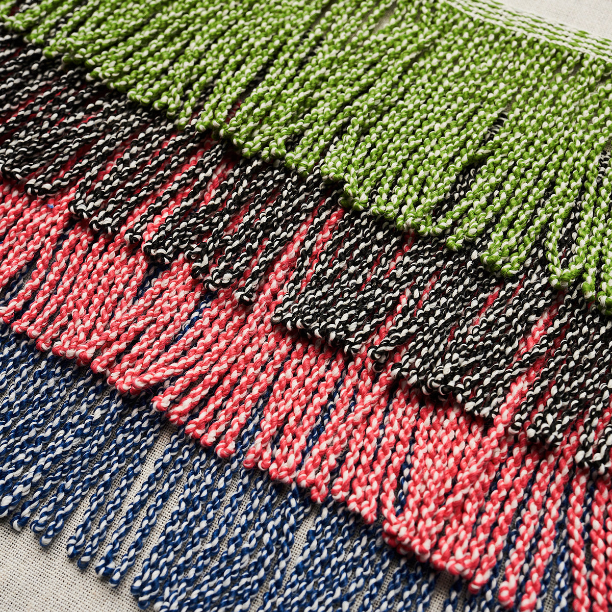 Purchase 82833 | Outdoor Boullion Fringe Trim, Black - Schumacher Trim