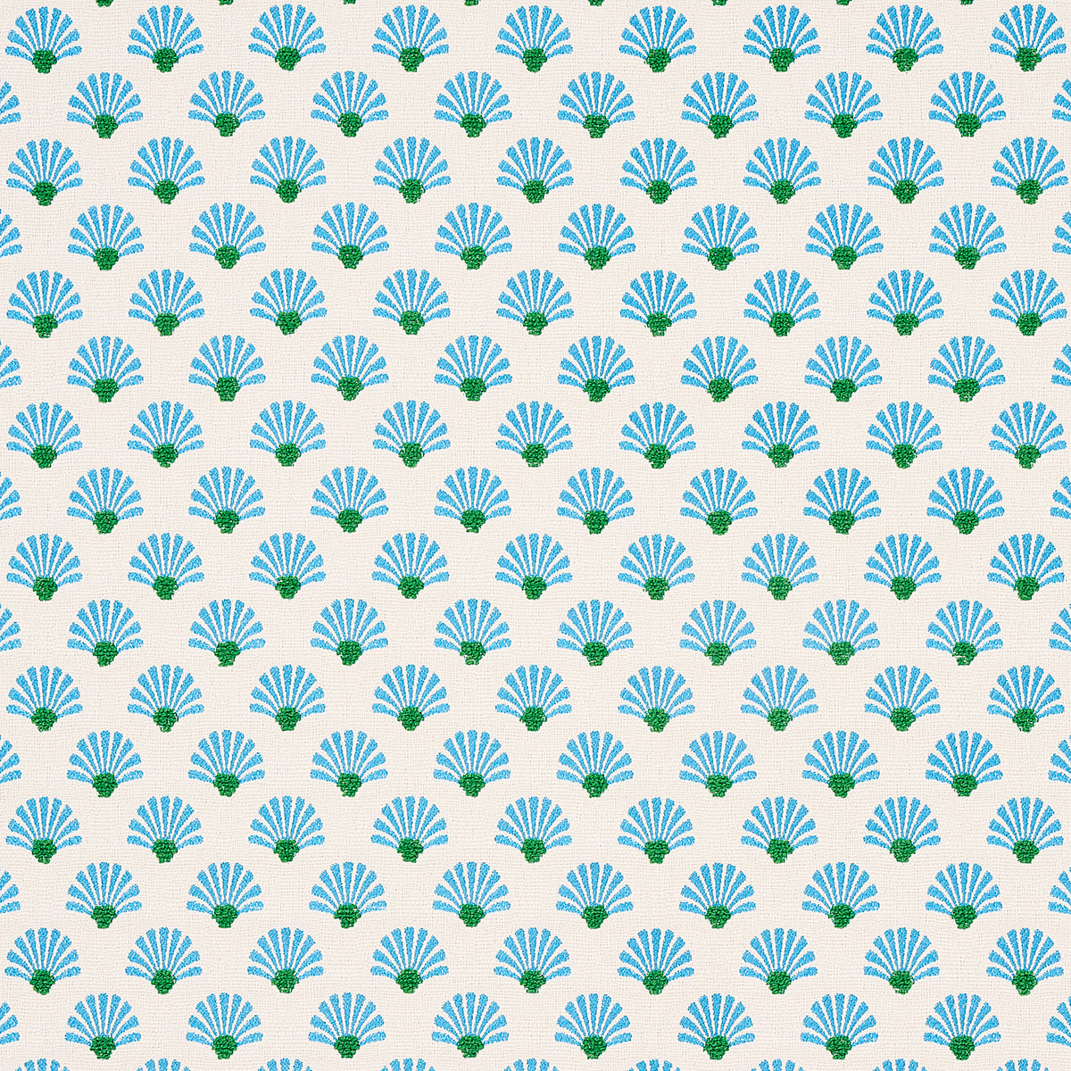 Purchase 83050 | Bouquet Toss, Lagoon - Schumacher Fabric