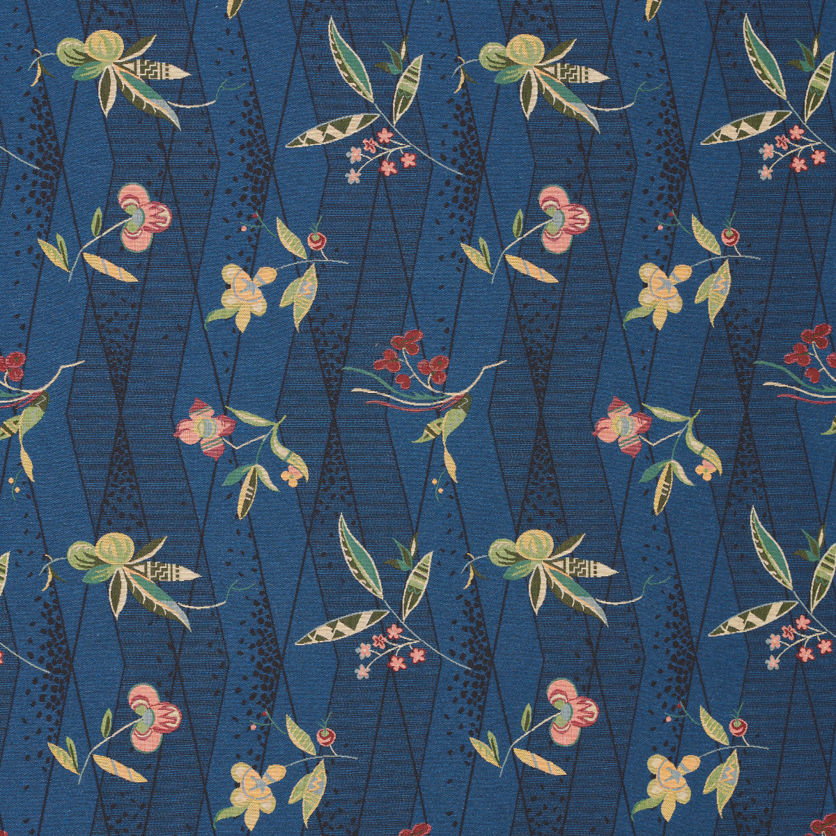 Purchase 83141 | Romola Floral, Cadet - Schumacher Fabric