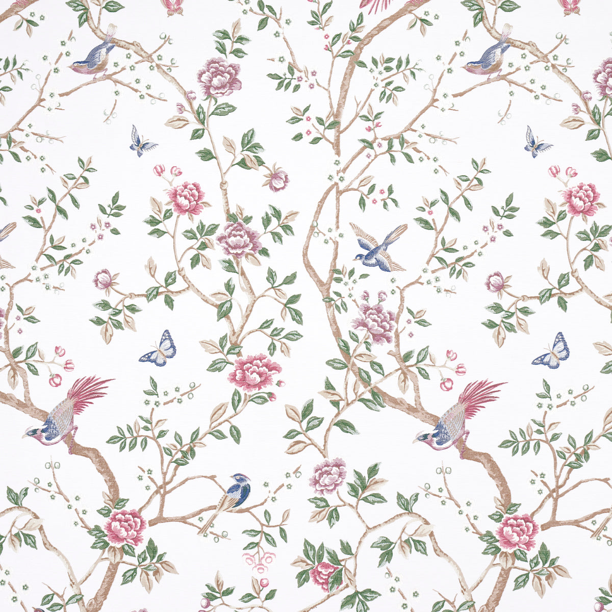 Purchase 83150 | Georgia Vine, Ivory - Schumacher Fabric