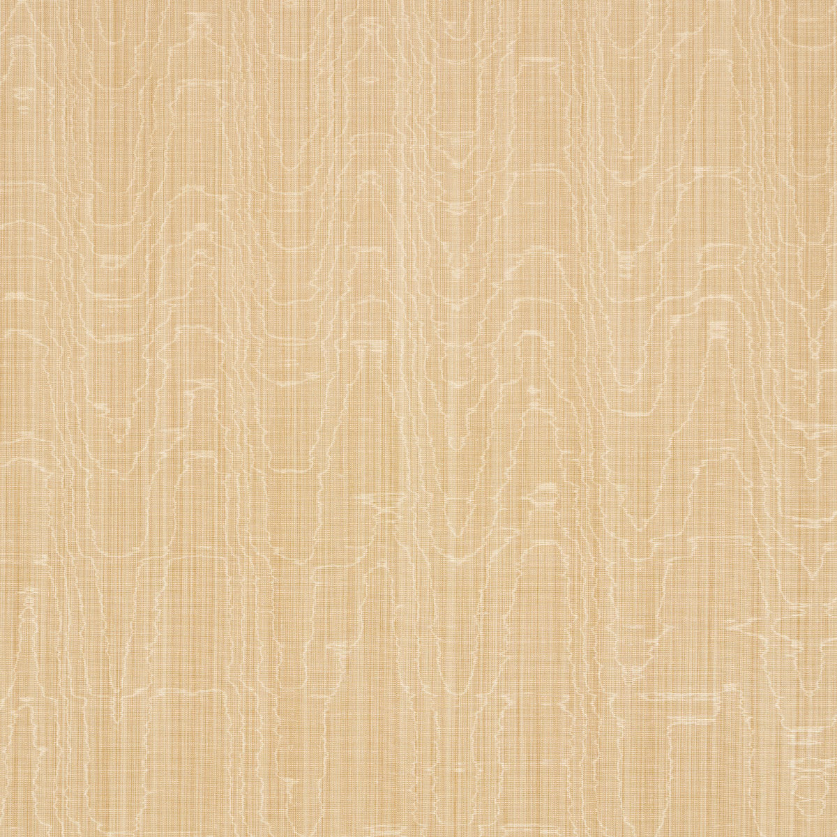 Purchase 83252 | Beau Cotton Linen Moire, Soft Gold - Schumacher Fabric
